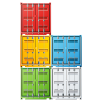 shipping containers icon